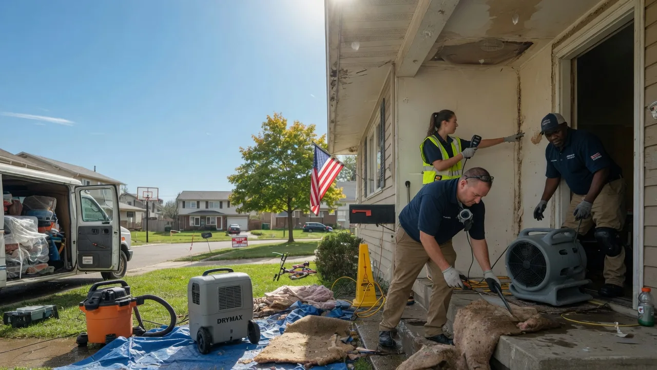 Water Damage Restoration in Canal Winchester, OH near me